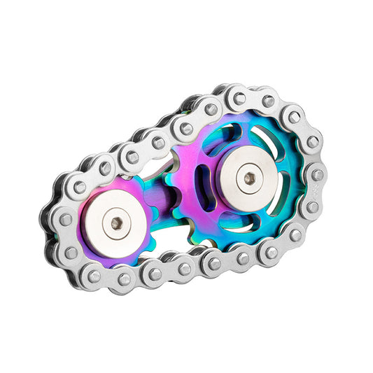 Chain and Gear Fidget Spinner