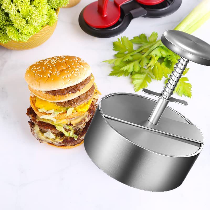 Stainless Steel Multi-Purpose Dough and Patty Press